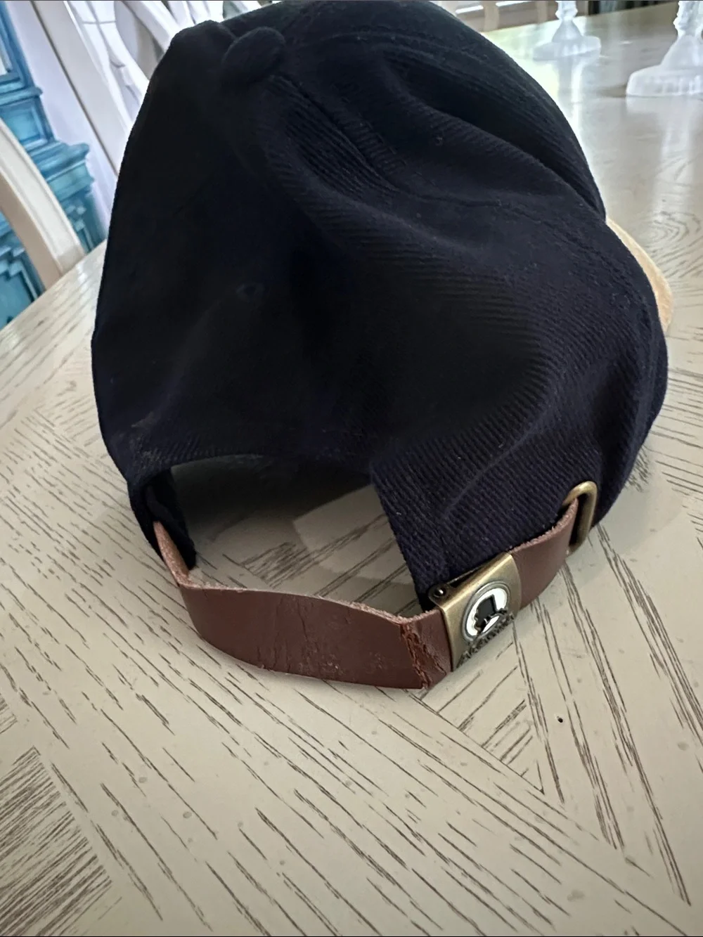 Alaska Two-Tone Baseball Cap - Black & Tan